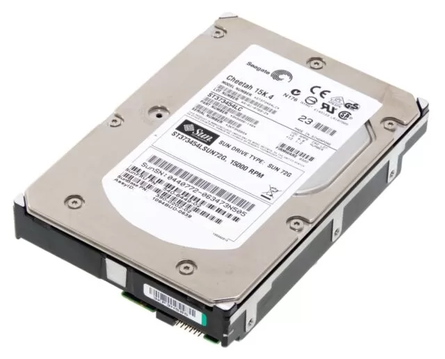 Sun 73GB 15000RPM Ultra 320 SCSI 3.5inch 8MB Cache Hard Drive 540